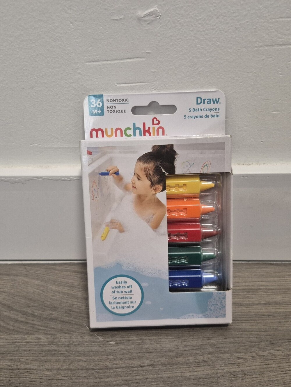 *5/$25* Munchkin Bath Crayons For Baby Toddler Bath